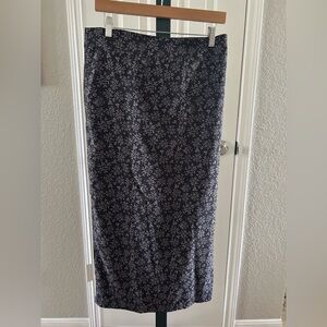 NWOT RipSkirt Floral Black Skirt, Size XXL